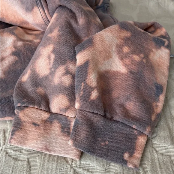 Fruit of the Loom Tie Dye Cropped Sweatshirt Size L - Picture 5 of 6